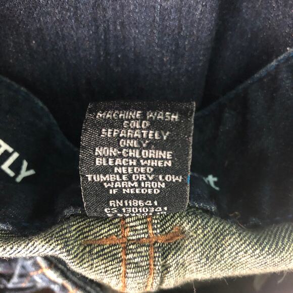 Lane Bryant Distinctly Boot Blue 5-Pocket Jeans - Picture 10 of 11